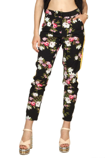 Rut and Circle floral side stripe pant