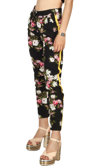 Rut and Circle floral side stripe pant