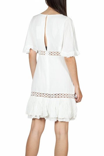 Rut and Circle Victorian crepe lace dress