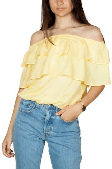 Rut & Circle Singoalla frill top