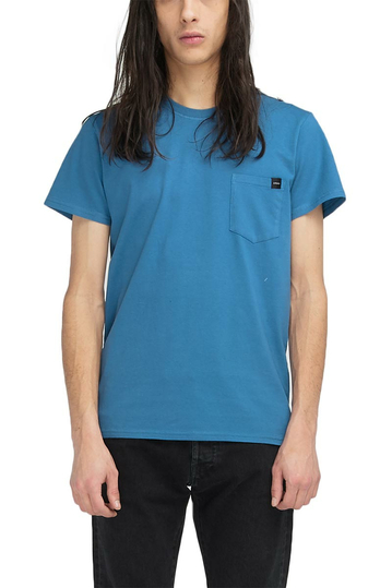 EDWIN pocket t-shirt blue sapphire