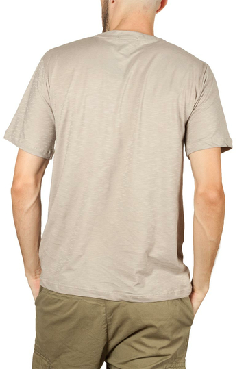 Emanuel Navaro slub t-shirt sand