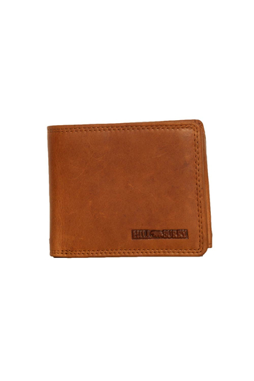 Hill Burry men's leather wallet brown - RFID