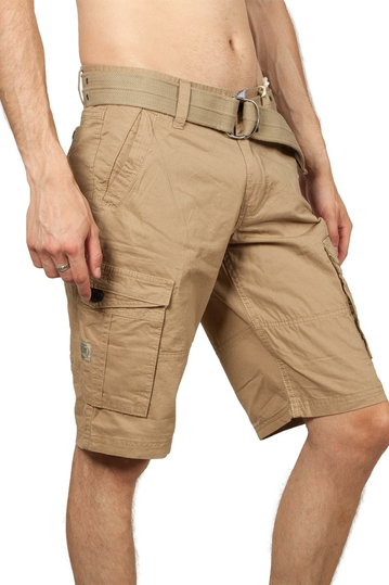 Ritchie cargo βερμούδα σκούρο μπεζ - Bastaing