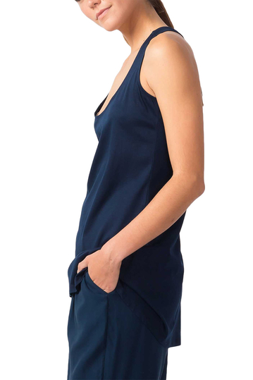 Skunkfunk Zurixe αμάνικο τοπ μπλε