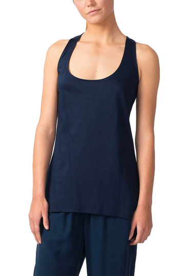 Skunkfunk Zurixe sleeveless top dark blue