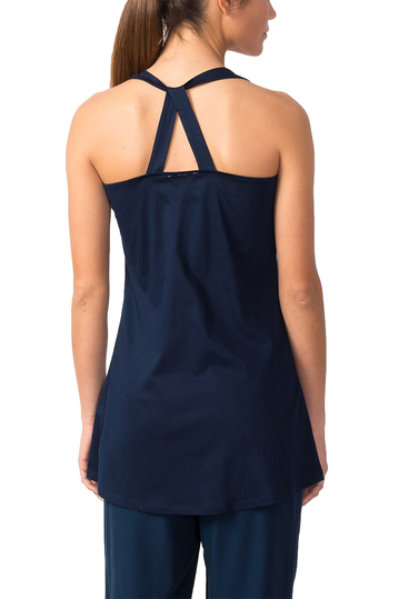 Skunkfunk Zurixe αμάνικο τοπ μπλε