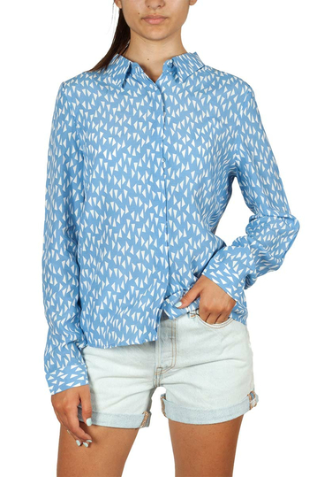 Artlove long sleeve shirt light blue