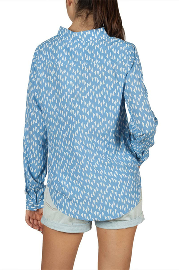 Artlove long sleeve shirt light blue