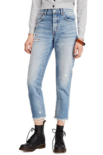 Free People Good Times relaxed skinny jeans