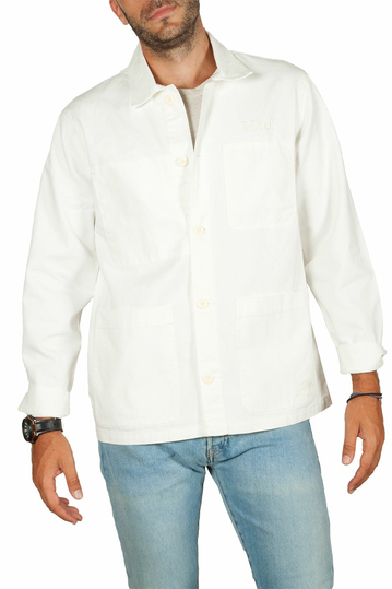 Huf x Bode painters jacket natural