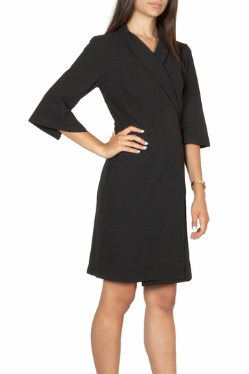 Migle + me κρουαζέ φόρεμα μαύρο