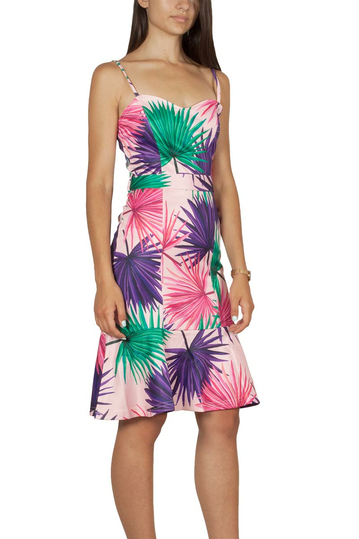 Migle + me Jungle print strap dress