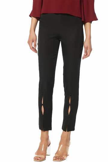 Rut & Circle Jessie button pants black