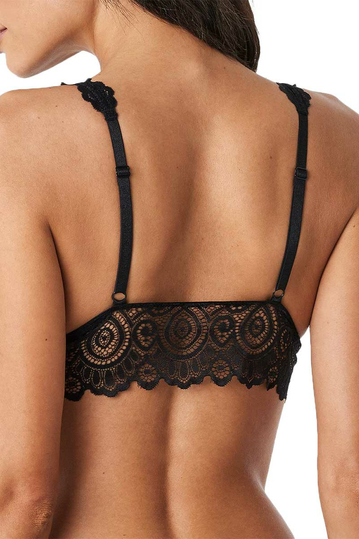Rut & Circle Perfect lace bra black