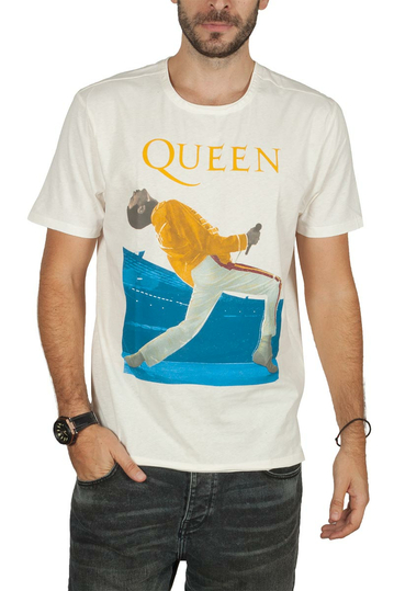 Amplified Queen Freddie Mercury triangle t-shirt