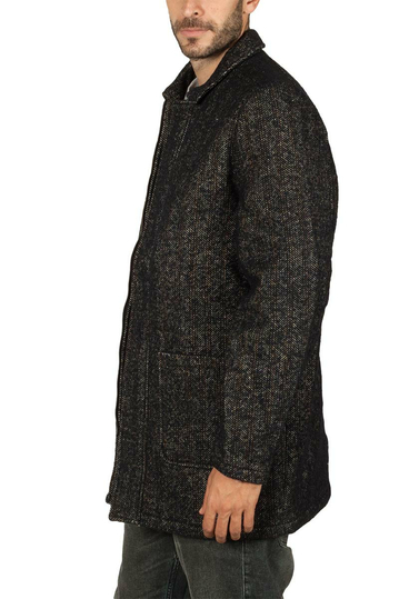 Anerkjendt Aksefi μάλλινο τζάκετ ψαροκόκκαλο