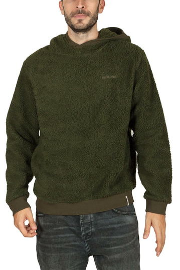 Anerkjendt Akalec borg hoodie dark olive