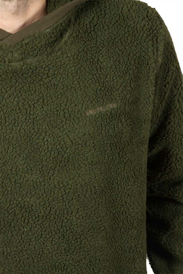 Anerkjendt Akalec borg φούτερ κουκούλα σκούρο λαδί