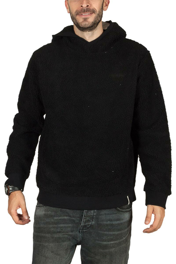 Anerkjendt Akalec borg hoodie black