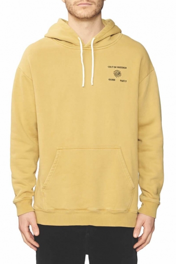 Globe Cult of Freedom hoodie mustard