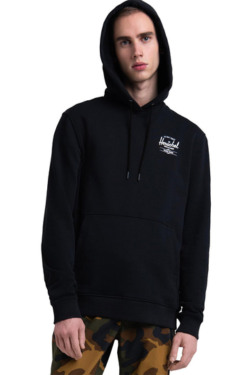 Herschel Supply Co. men's classic logo pullover hoodie black