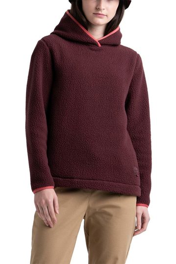 Herschel Supply Co. sherpa hoodie plum