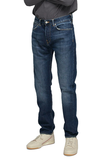 EDWIN ED-80 slim tapered jeans rainbow selvage blue hikaru wash