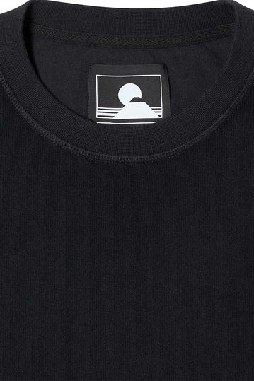 EDWIN Nicki cotton φούτερ μαύρο