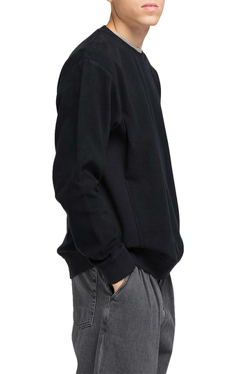 EDWIN Nicki cotton φούτερ μαύρο