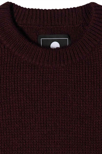 EDWIN Big πουλόβερ μπορντό