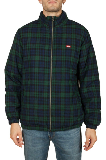 Globe Splicer καρό μπουφάν argon blue