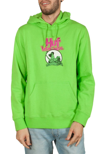 Huf Frazetta hoodie lime