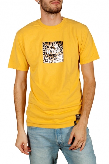 Huf Panthera box logo t-shirt sauterne