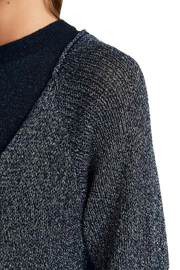 Rut & Circle Petra glitter cardigan