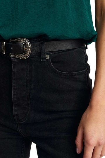 Rut & Circle Nora high waist jeans black