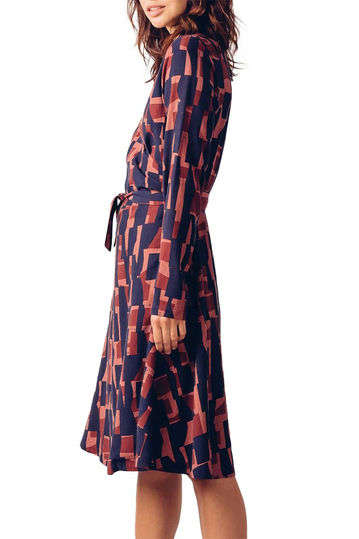 Skunkfunk Mari Lyocell wrap dress