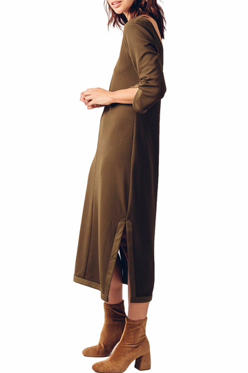 Skunkfunk Lakha recycled polyester midi dress