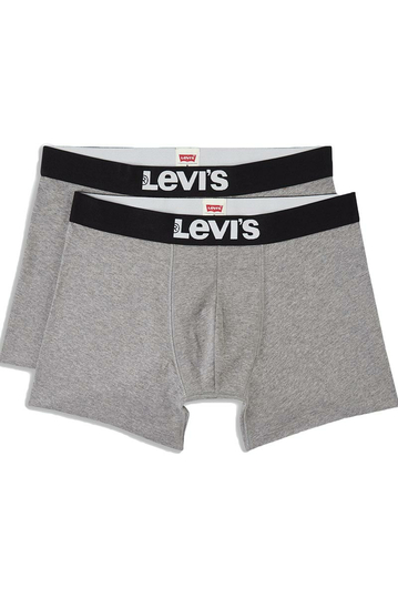 Levi's® boxer brief 2-pack grey melange