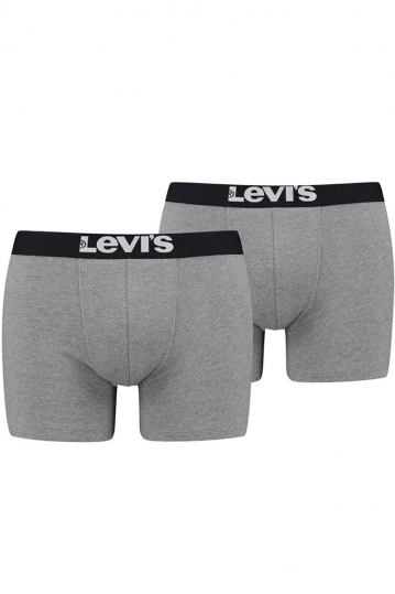 Levi's® boxer brief 2-pack grey melange