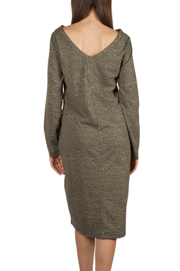 Skunkfunk Aras recycled cotton dress with V-back