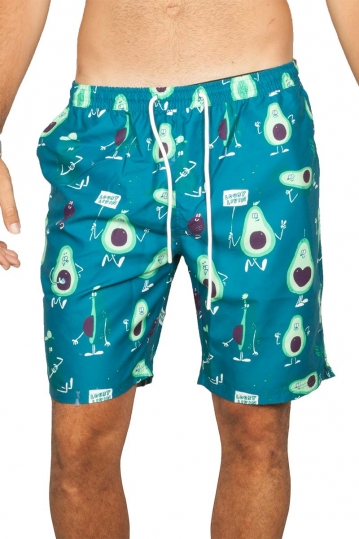 Lousy Livin beach shorts Avocado