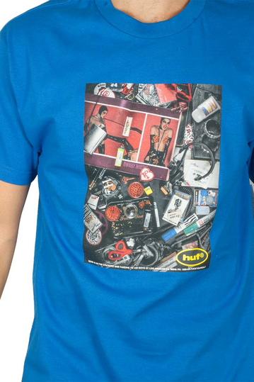 Huf t-shirt Purveyors olympian blue