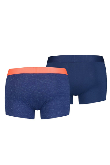 Levi's® injected slub neon red boxer blue 2-pack