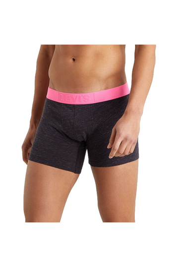 Levi's® injected slub neon pink boxer 2-pack
