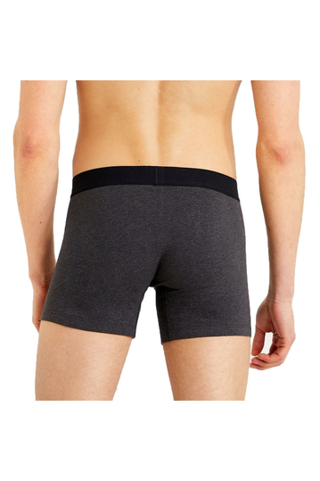 Levi's® solid basic boxer anthracite 2-pack