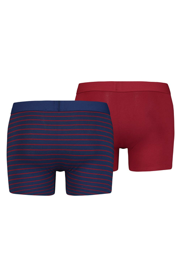 Levi's® vintage stripe yarn dye boxer blue 2-pack