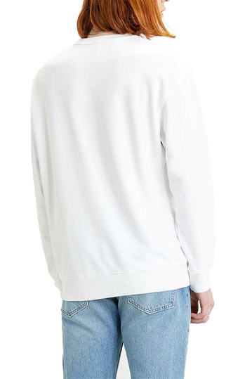 Levi's® Graphic crew sweatshirt serif white