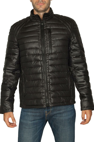 Biston καπιτονέ μπουφάν μαύρο