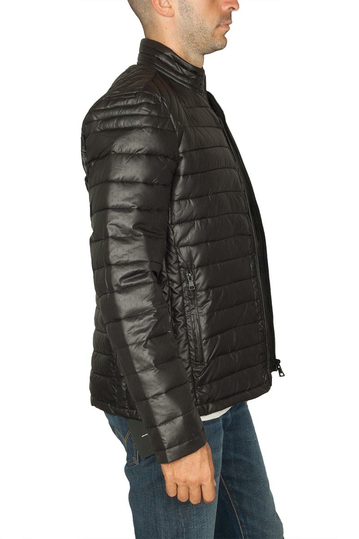 Biston καπιτονέ μπουφάν μαύρο